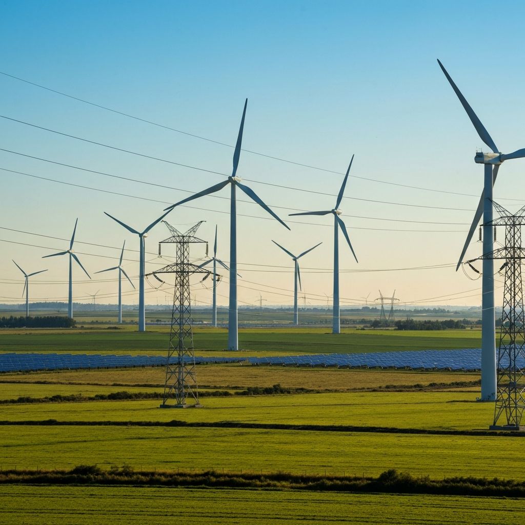 Solar Farm Electrical Infrastructure